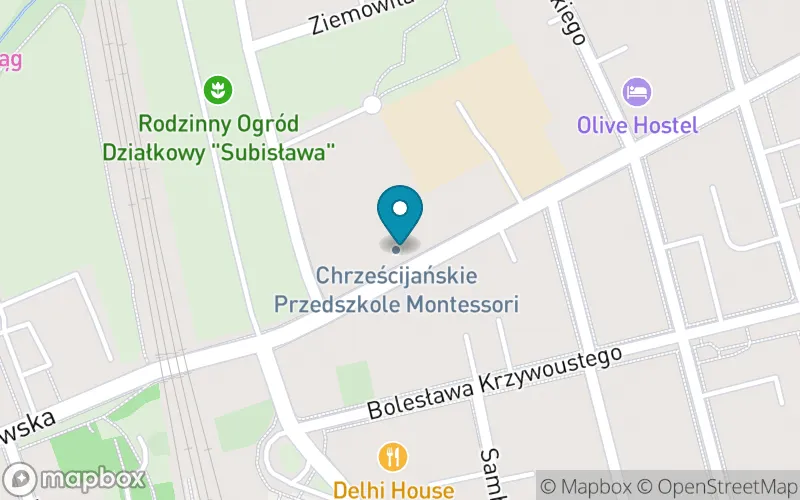 Lokalizacja: Chrześcijańska Szkoła Montessori nr 3