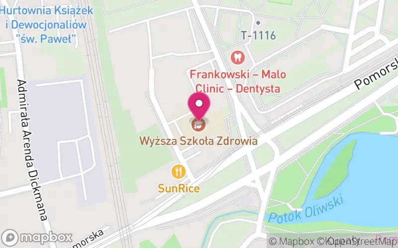 Lokalizacja: Wyższa Szkoła Zdrowia