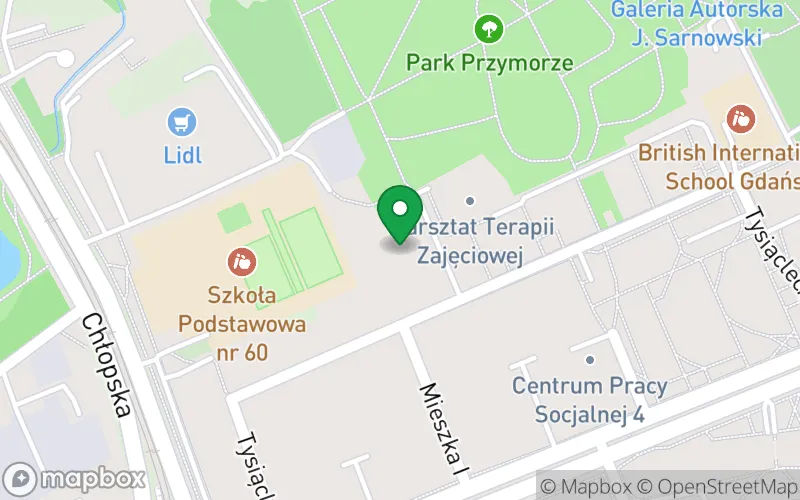 Lokalizacja: Przedszkole nr 48 w Gdańsku