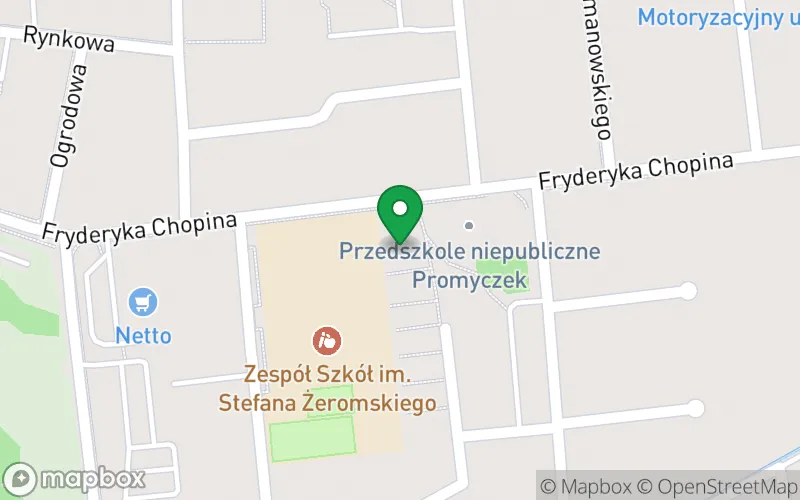 Lokalizacja: Przedszkole Niepubliczne "Promyczek"