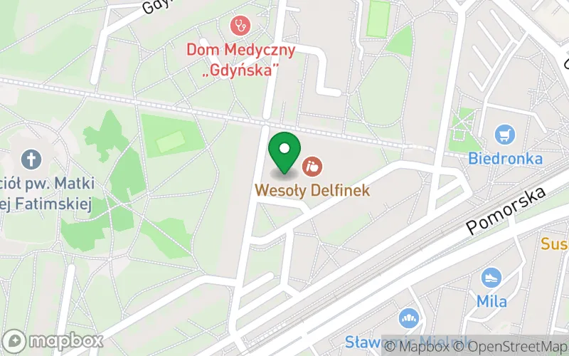 Lokalizacja: Przedszkole Niepubliczne Wesoły Delfinek