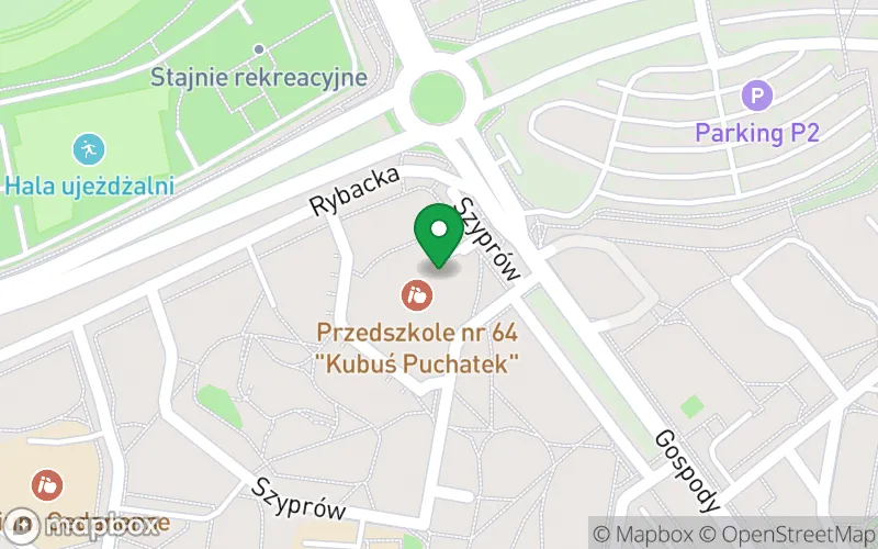 Lokalizacja: Przedszkole nr 64 "Kubuś Puchatek" w Gdańsku