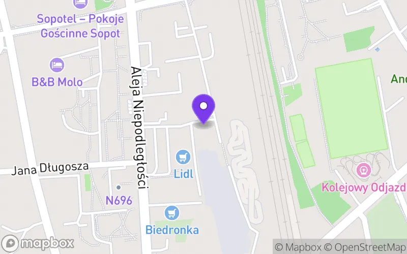 Lokalizacja: Sopocka Akademia Tenisowa Prywatne Liceum Ogólnokształcące