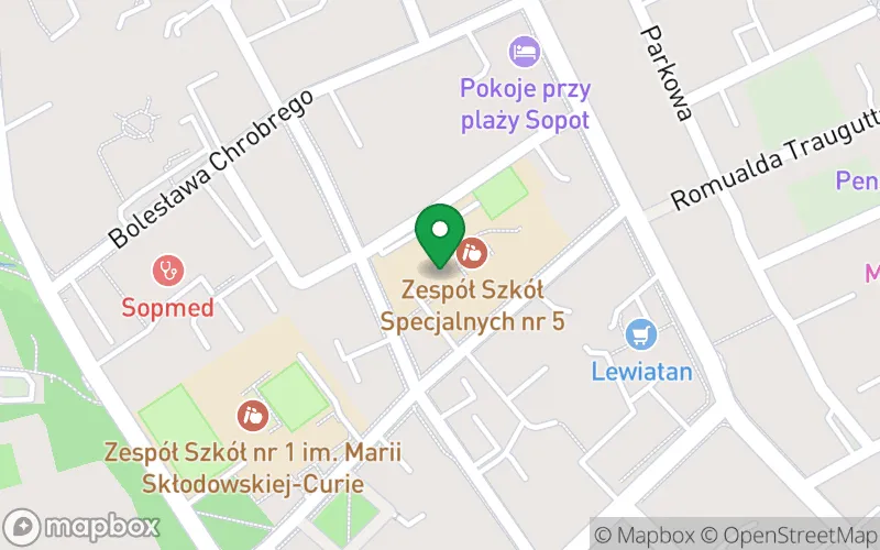 Lokalizacja: Przedszkole Specjalne nr 14 w Sopocie