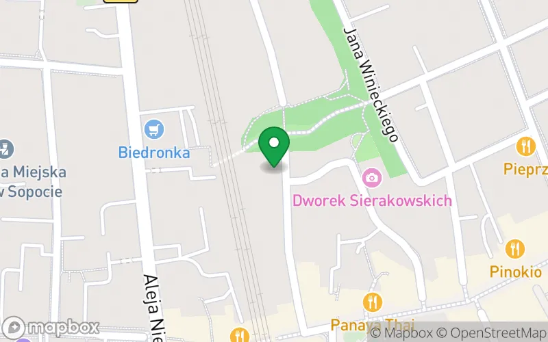 Lokalizacja: Przedszkole Niepubliczne Lokomotywa w Sopocie