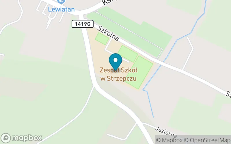 Lokalizacja: Szkoła Podstawowa w Strzepczu im. Aleksandra Labudy