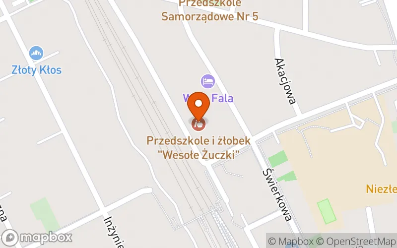 Lokalizacja: Żłobek "Wesołe Żuczki"