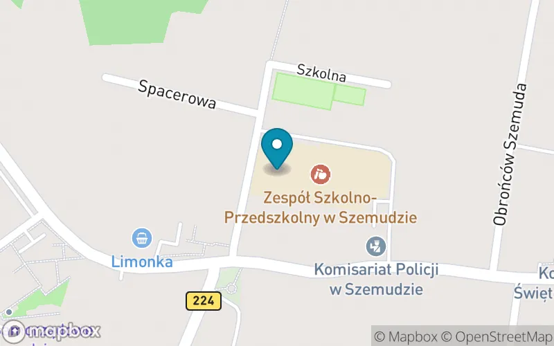Lokalizacja: Szkoła Podstawowa im. Mjr Henryka Sucharskiego w Szemudzie