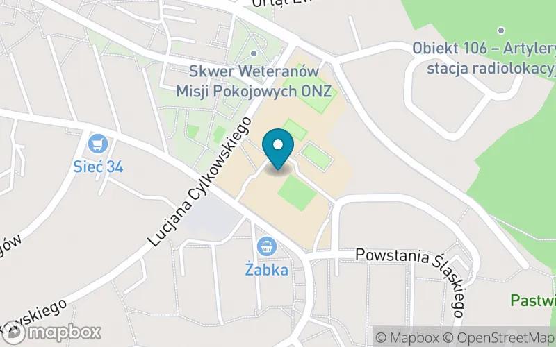 Lokalizacja: Szkoła Podstawowa nr 34 z Oddziałami Integracyjnymi im. Leonida Teligi