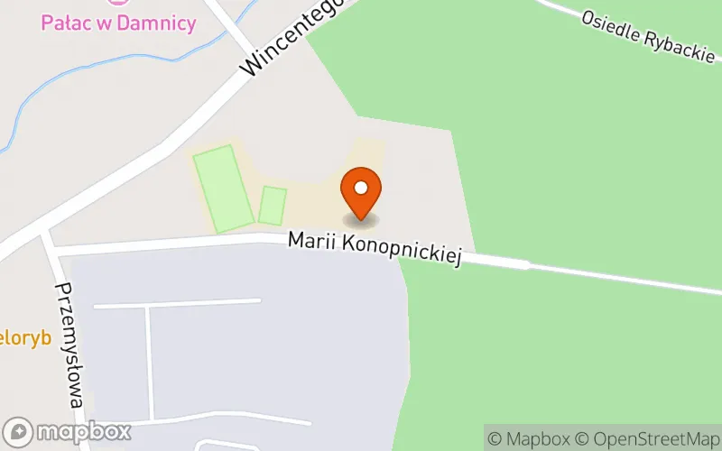 Lokalizacja: Żłobek Gminny "Leśne Skrzaty" w Damnicy