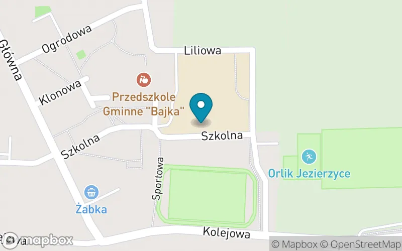 Lokalizacja: Szkoła Podstawowa im. Mjra Henryka Sucharskiego w Jezierzycach