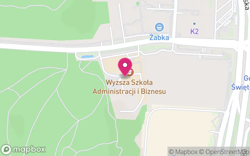 Lokalizacja: Wyższa Szkoła Administracji i Biznesu