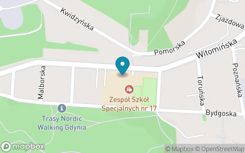 Lokalizacja: Szkoła Przysposabiająca do Pracy nr 2 w Gdyni