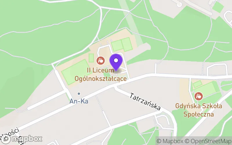 Lokalizacja: II Liceum Ogólnokształcące z Oddziałami Dwujęzycznymi im. Adama Mickiewicza
