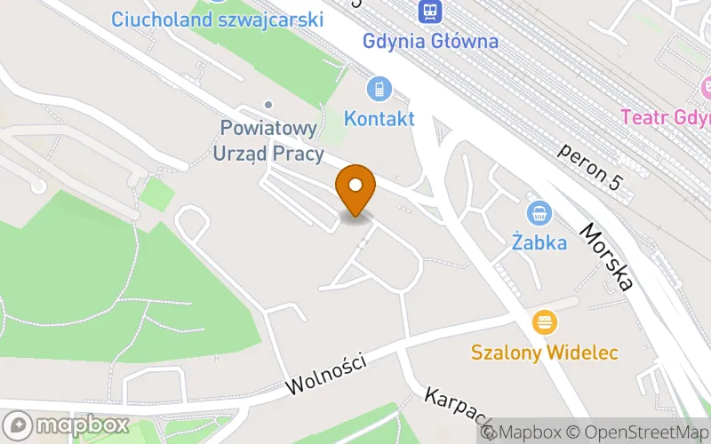 Lokalizacja: Szkoła Policealna ,,Cosinus Plus'' w Gdyni