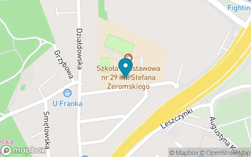 Lokalizacja: Szkoła Podstawowa nr 29 im. Stefana Żeromskiego