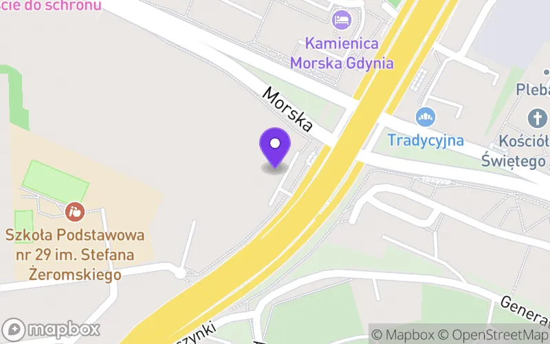 Lokalizacja: Branżowa Szkoła I Stopnia "Cosinus" w Gdyni