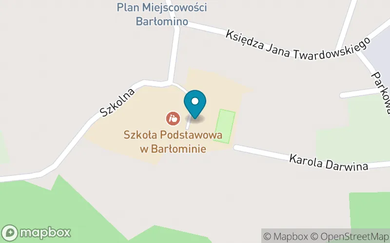 Lokalizacja: Szkoła Podstawowa im. Jana Twardowskiego w Barłominie