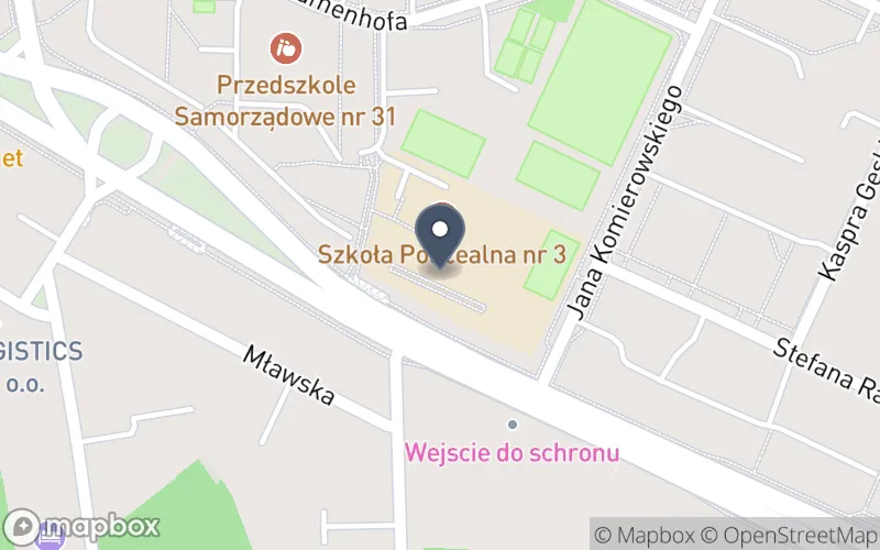 Lokalizacja: Zespół Szkół Ekologiczno- Transportowych