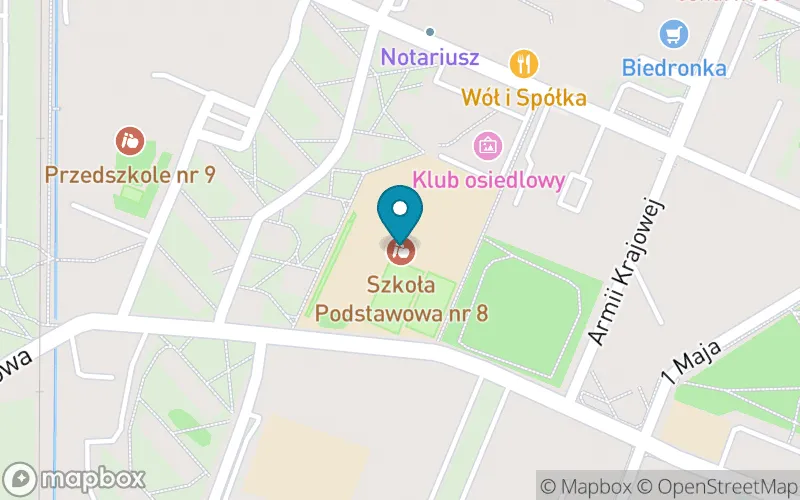 Lokalizacja: Szkoła Podstawowa nr 8