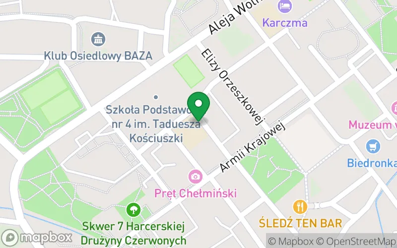 Lokalizacja: Przedszkole Specjalne