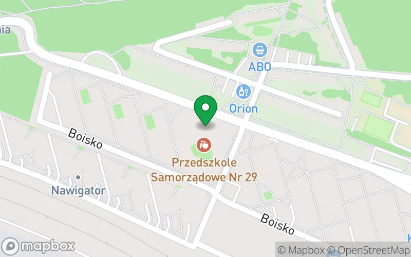 Lokalizacja: Przedszkole nr 29 "Admirałki" w Gdyni