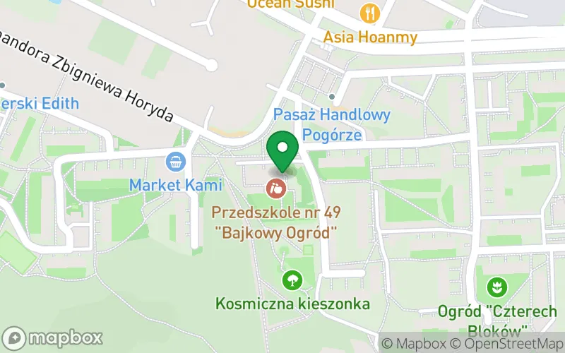 Lokalizacja: Przedszkole nr 49 "Bajkowy Ogród"