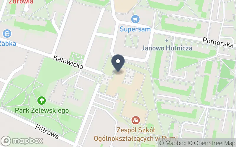 Lokalizacja: Zespół Szkół Ogólnokształcących w Rumi