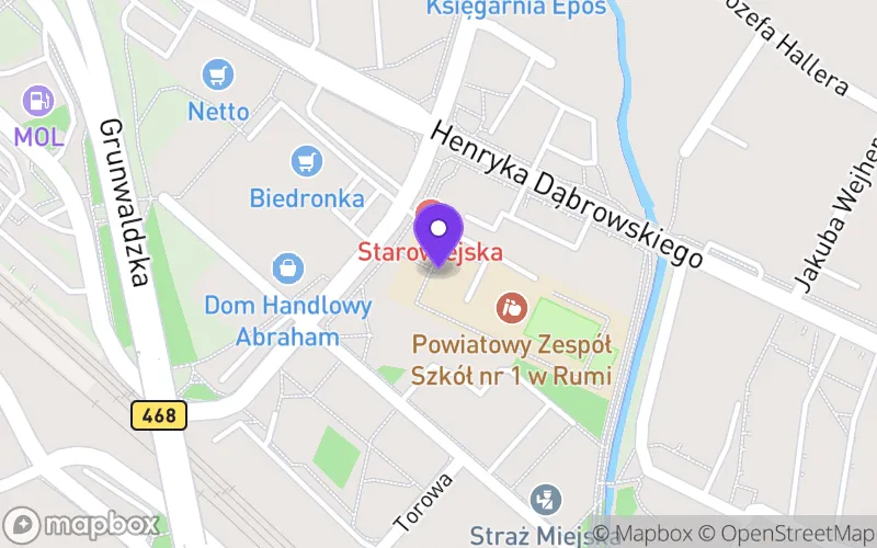 Lokalizacja: Liceum Ogólnokształcące dla Dorosłych w Rumi