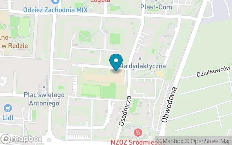 Lokalizacja: Prywatna Szkoła Podstawowa w Redzie im. Tony Halika