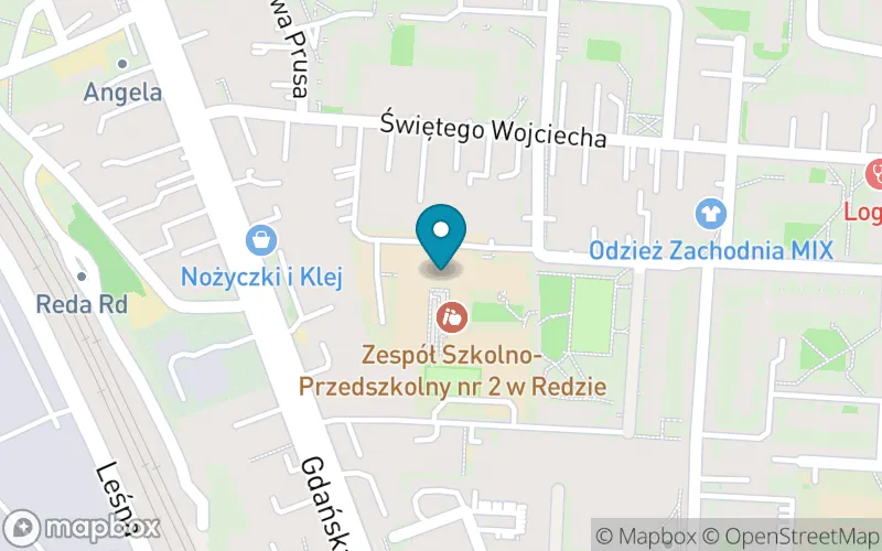 Lokalizacja: Szkoła Podstawowa nr 2 im. Małego Trójmiasta Kaszubskiego w Redzie