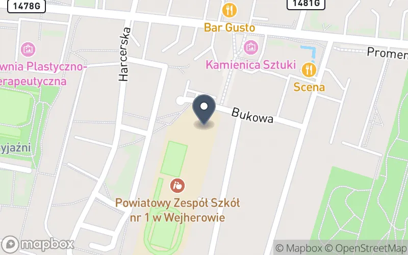 Lokalizacja: Powiatowy Zespół Szkół nr 1 w Wejherowie