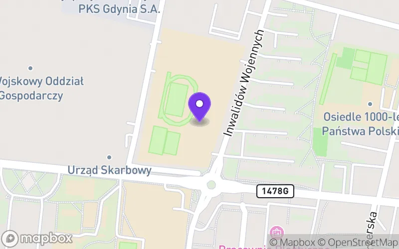 Lokalizacja: Branżowa Szkoła I Stopnia nr 2 w Wejherowie