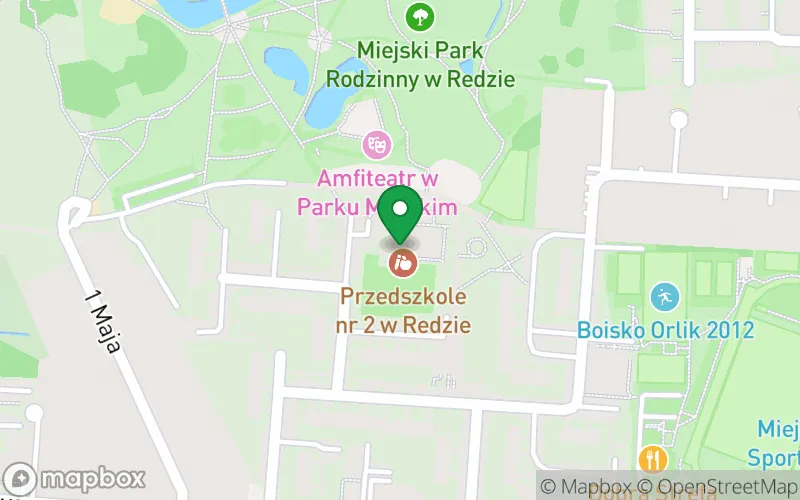 Lokalizacja: Przedszkole nr 2 w Redzie