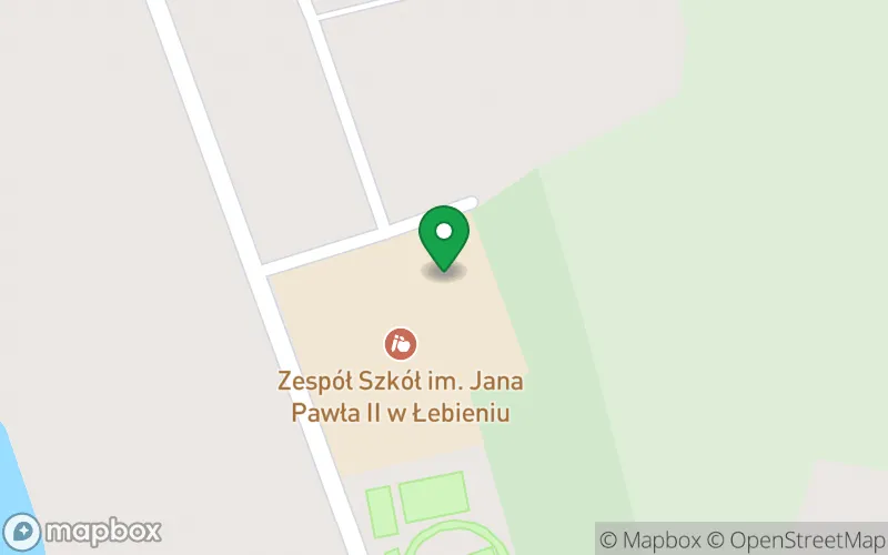 Lokalizacja: Zespół Szkół im. Jana Pawła II w Łebieniu - Przedszkole