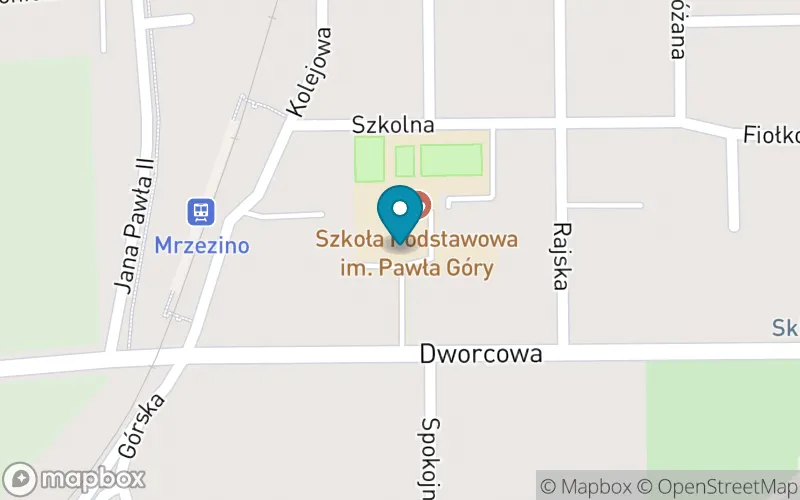 Lokalizacja: Szkoła Podstawowa im. Pawła Góry w Mrzezinie