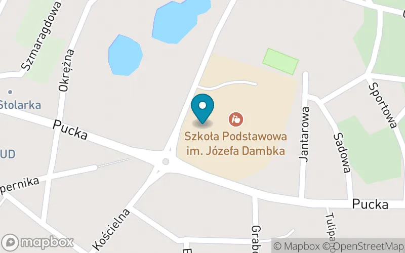 Lokalizacja: Szkoła Podstawowa im. Józefa Dambka w Leśniewie