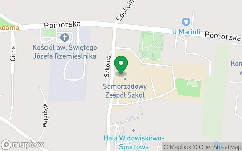 Lokalizacja: Samorządowe Przedszkole w Gniewinie